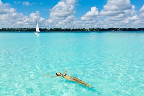 Bacalar legender og farger (fra Tulum)