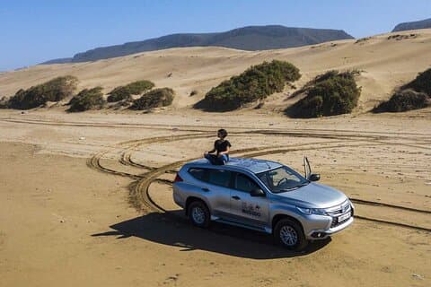 Flughafentransfer vom Flughafen nach Merzouga mit dem Geländewagen