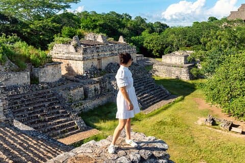 Ek Balam, mayatraditioner og Chichikan Cenote fra Riviera Maya