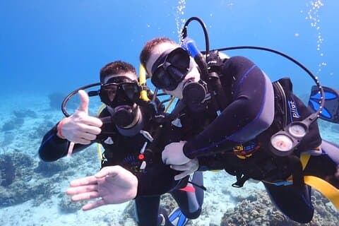 plongée à terre en mer rouge avec prise en charge