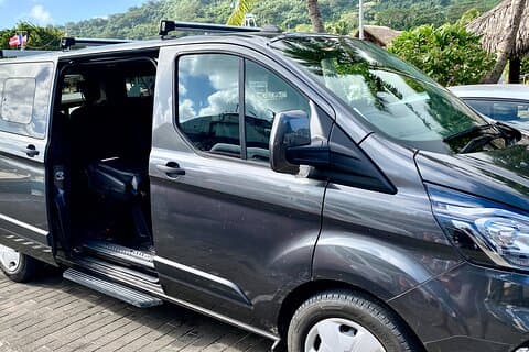 Explore Bora Bora with Private Premium Mini Van