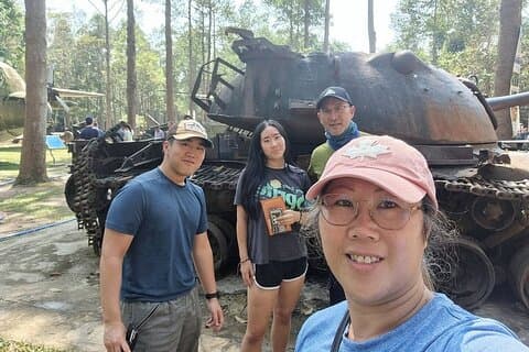 Túneles de Cu Chi Aventura privada de medio día