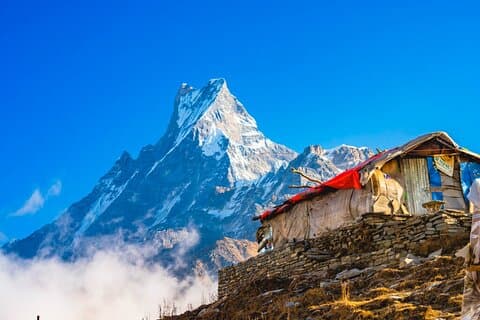Mardi Himal Trekking fra Kathmandu