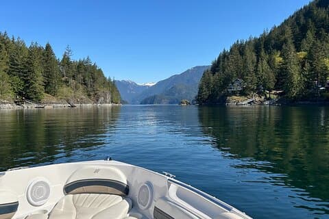 Granite og Silver Falls privat båttur i Vancouver