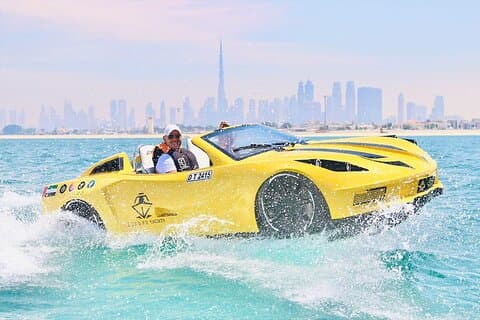 ジェットカー・ライド・エクスペリエンス付きドバイ市内プライベートツアー