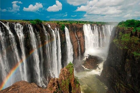 Zimbábue e Zâmbia lado Private Guided Tour of the Falls