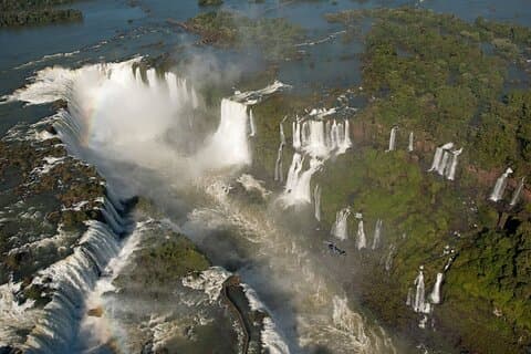Tour op een dag twee watervallen Brazilië en Argentinië