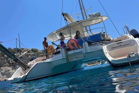 Sailing Catamaran day cruise - Rhodes with lunch & drinks