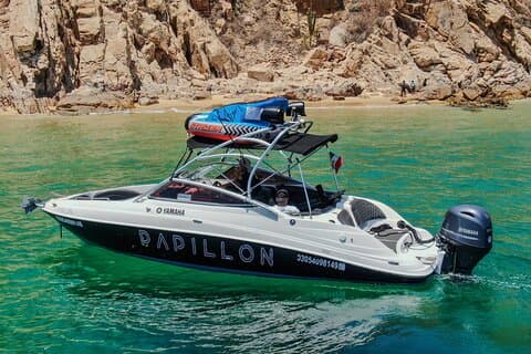 Location de petit bateau à cabo - Yamaha 28ft.