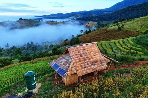 Tour de 2 días por el Parque Nacional Baan Pa Pong Piang y Doi Inthanon