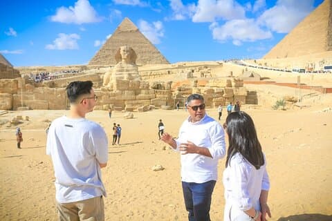 Todo incluido Pirámides de Giza, Sakkara, Memphis, Camello tour privado