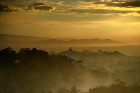 Excursão ao nascer do sol e aos templos de Hill saindo de Yogyakarta