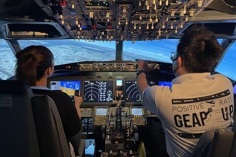 Experiencia de simulador de vuelo y visita guiada privada de 6 horas en Tokio