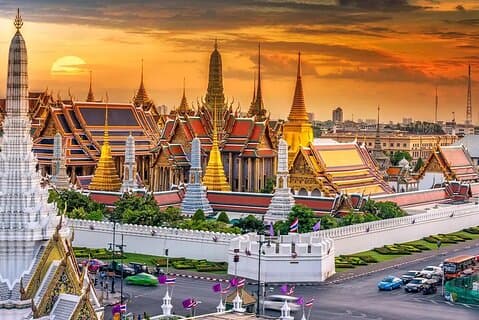 Privat Bangkok bil og sjåfør med tilpasset rute