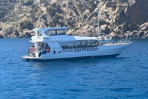 Paradisutflykt 4 timmar med katamaran runt Mallorca och Puerto Andratx