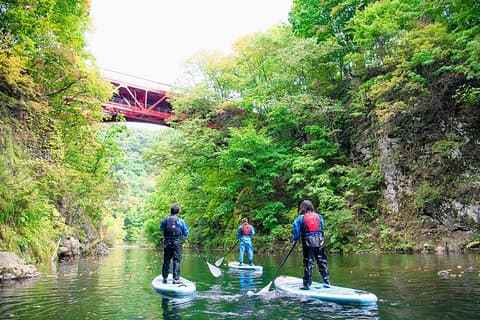 Privat Sup Adventure på Toyohira-floden