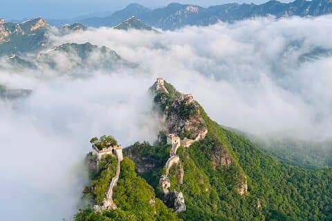 Private Wanderung auf der Jiankou Wild Great Wall mit englischsprachigem Guide