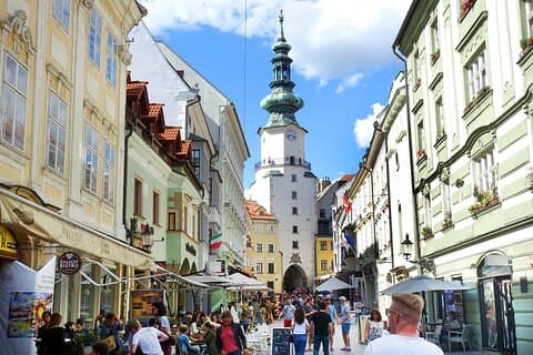 Bratislava Small-Group Day Trip from Vienna with Walk & Lunch