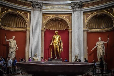 Musées du Vatican, visite à pied de la chapelle Sixtine et accès à la basilique