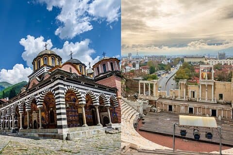 Plovdiv och Rila klostertur på en dag