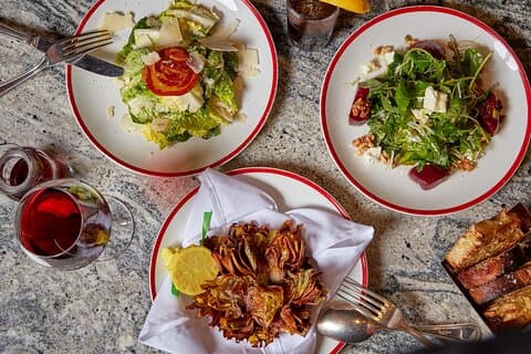New York City Lunch at Trattoria Del Arte