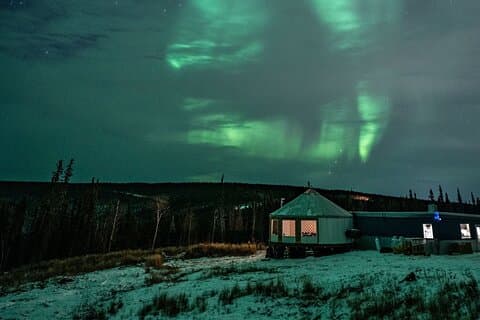 Aurora bekijken en diner