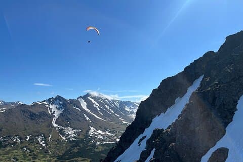 Randonnée guidée à Flattop Mountain avec prise en charge