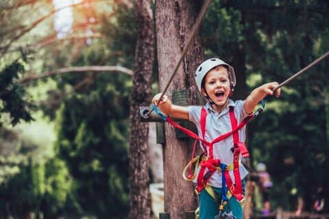 ZipLine-äventyr i Atlasberget och lunch med berberfamiljen