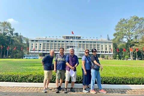 Private historische Stadtrundfahrt durch Saigon