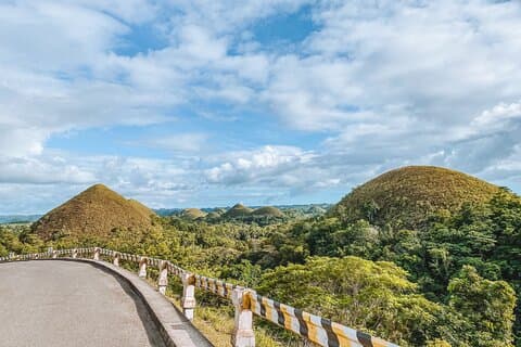 Bohol Chokladkullar och Vattenfall Ecotour