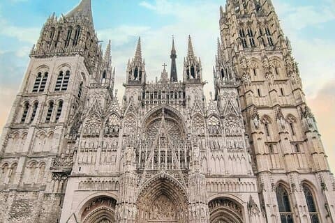 Normandia Odissea Rouen e Étretat Cliffs Day Trip da Parigi