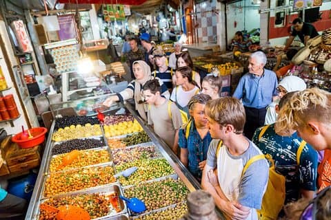Fes Heldags privat mat- och kulturtur med upphämtning