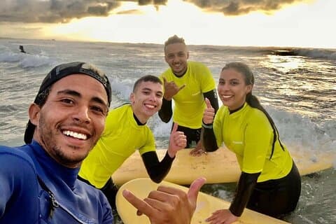 Surf med Mehdi i Taghazout Marokko