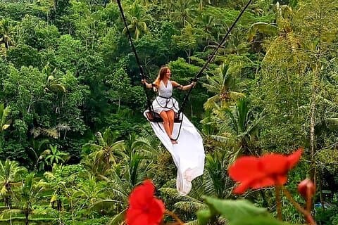 Ubud Tour Privado: Waterfall, Templo, Terraço de Arroz e Swing