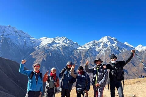 12 dias de caminhada em casa de família no Vale Langtang