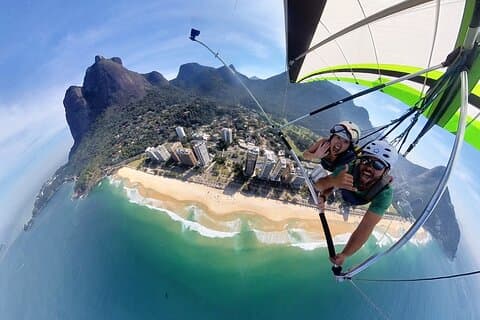 Experience Asa Delta or Parapente in the River