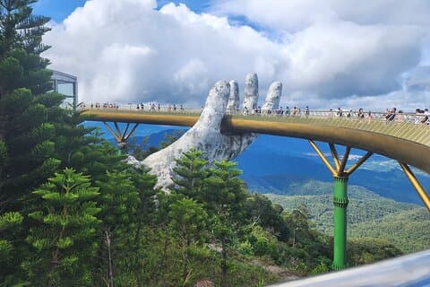Privatbil till Golden Bridge -Ba Na Hills: Hoi An/ Da Nang