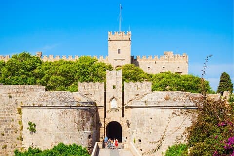 Rhodos oude stad speurtocht & zelfstandige wandeltocht