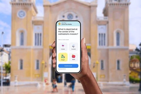 Aten interaktiv stadsrundtur