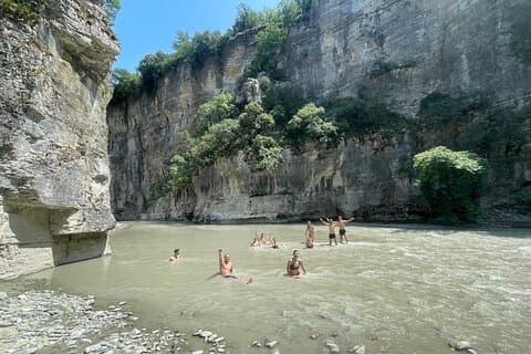 Van Berat: Osum Canyon en Bogove-waterval