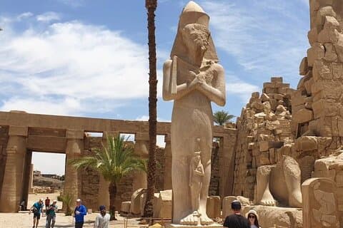 Luxor Dagtour Vallei der Koningen met Transfer vanuit Hurghada
