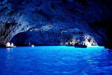 Capri båttur - Anacapri, Blue Grotto fra Sorrento