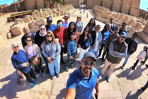 Tour am Ostufer zu den Tempeln von Karnak und Luxor
