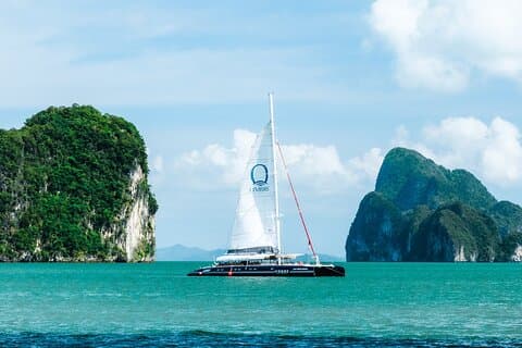 Tour with Yacht to Phang Nga Bay and James Bond Island