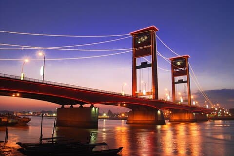 Palembang - ONE DAY CITY TOUR & SUNGAI MUSI