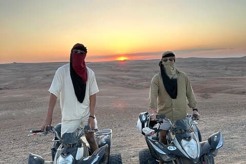 Desert ATVs Quad Experience & starlit dinner_ show under stars