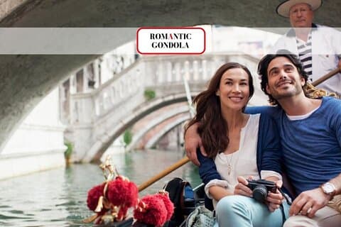 Bli kär : Privat romantisk gondoltur på Canal Grande