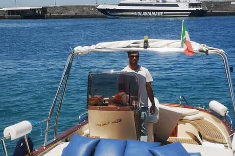 Capri Sunset Boat Tour with Prosecco and Sea Views