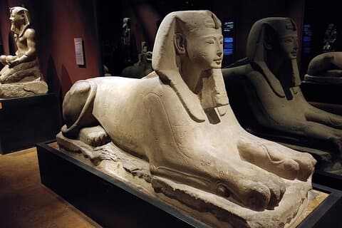 Privat vandringstur i Egyptiska museet i Turin