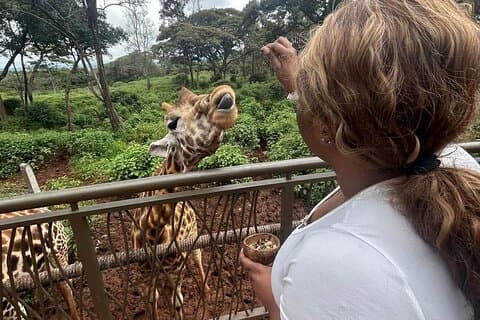 Centro Girafa e Museu Karen Blixen de Nairobi